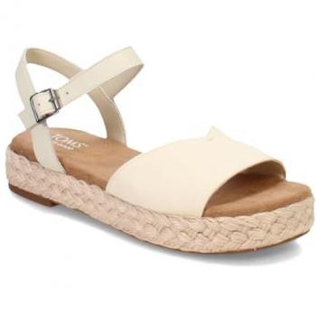 TOMS ABBY Espadrilles Écru