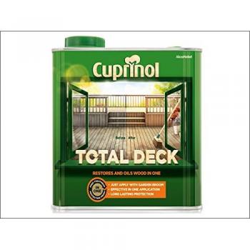 Cuprinol Total Deck Restore and Oil Clear 2.5 Litre