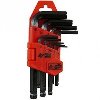 Llave Allen Corta Bola Juego 9 Pz Profer
