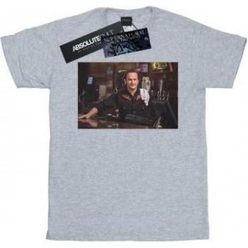 Supernatural Women’s Gabriel's Bar Cotton Relaxed Fit Tee (White, XL)