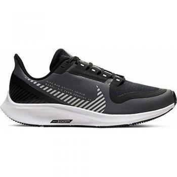 Nike Kinder Air Zoom Pegasus 36 Shield Gs Laufschuhe – Farbkombination: Grau, Silber, Schwarz, EU 37,5