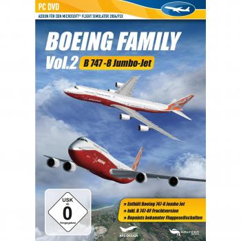 Boeing Family Vol. 2 (747) Add-On für Flugsimulator X auf dem PC