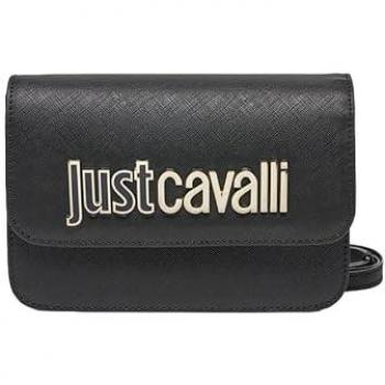 Sac à lettres noir Just Cavalli pour femme