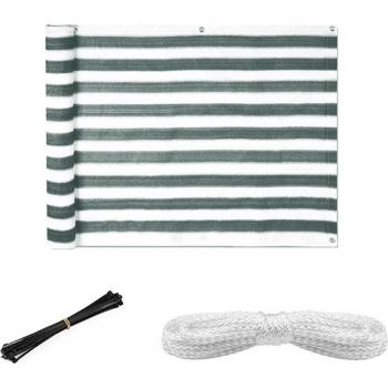 0.9x5m Dual Color Stripe Plant Cover Net