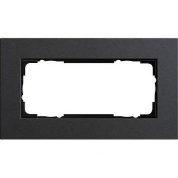 Esprit 2fach-Abdeckrahmen – Modell 1002226, Farbe Anthrazit