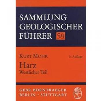 Harz, Westlicher Teil,  Sammlung Geologischer Fèuhrer