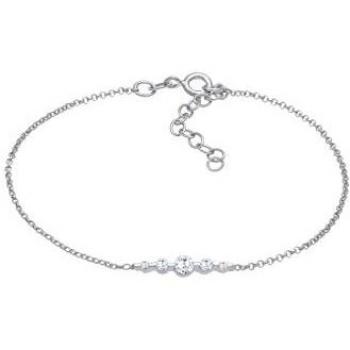 Elli Armband »Klassisch Funkelnd Zirkonia Kristalle 925 Silber«