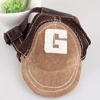 Gorra de béisbol a prueba de viento para mascotas