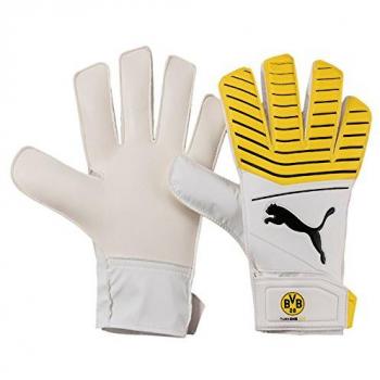 PUMA BVB One Grip 17.4 Fußballhandschuhe Cyber Yellow Schwarz 4