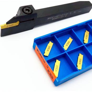 MGEHR 1010-1.5 Lathe Tool with Carbide Insert