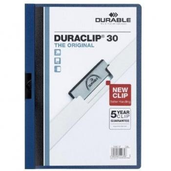 Durable DURACLIP 30 A4 Clip File Dark Blue