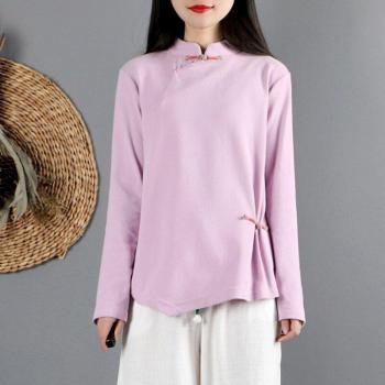 Camisa Hanfu 12186, manga larga y formal