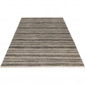 Tapis Rectangulaire Laine Indiana Gris