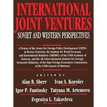 International Joint Ventures: Soviet and Western Perspectives