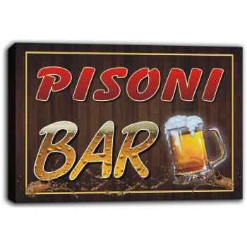 Bar & Beer Mugs Stretched Canvas Print – SCW3‑070415