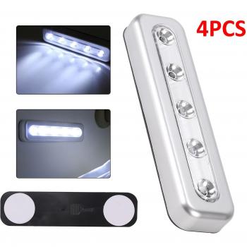 Kit de lampes argentées à LED pour cuisine