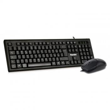 Kit tastiera e mouse USB Hamlet S200 Business