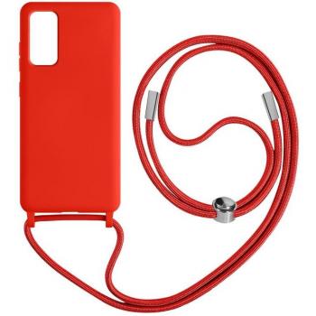 Collar Funda Protectora 80 cm en Rojo para Galaxy S20 FE