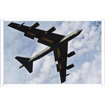 Cartel de chapa vintage Boeing B 52 Stratofortress