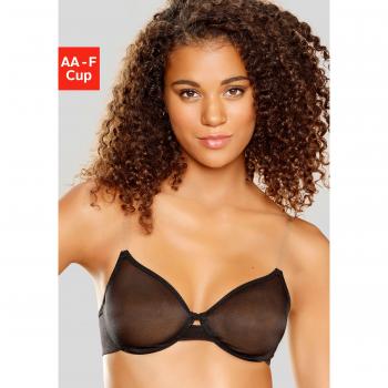 Tessuto Reggiseno Nero Lascana