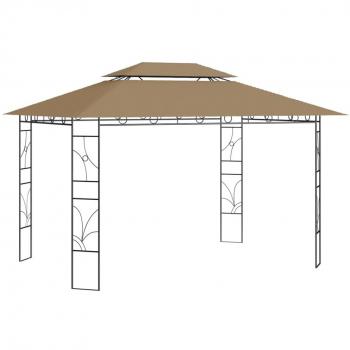 Cenador Antracita Day & Night 4x3x2,7 m 160 g/m²