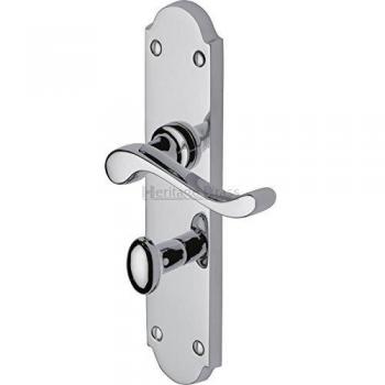 Savoy Polished Chrome Door Handle