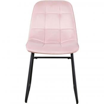 Lukas Set of 2 Dining Chairs, Rose Quartz Pink