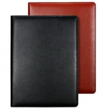 Executive Leather File: A4 Portfolio with Clip Board