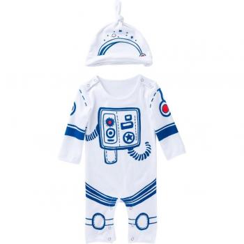 0-24M Baby Boy/Girl Astronaut Costume with Hat