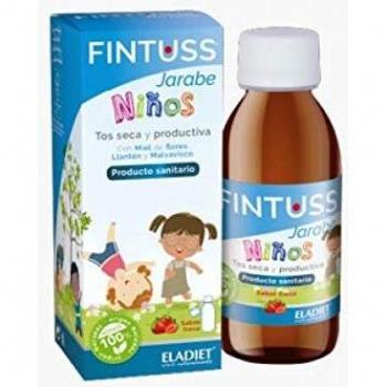 Fintuss Strawberry Flavor Cough Syrup for Kids