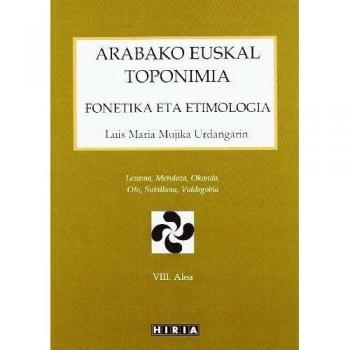 ARABAKO EUSKAL TOPONIMIA VIII