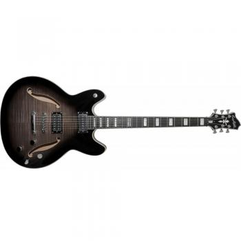Guitarra Viking Barítono Cosmic Brown Burst