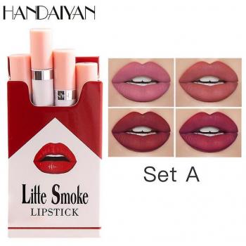 Lápiz Labial Long Set 4 Piezas