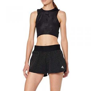 Adidas Pantaloncini W ID Stadium St, Donna, Black Melange, XL