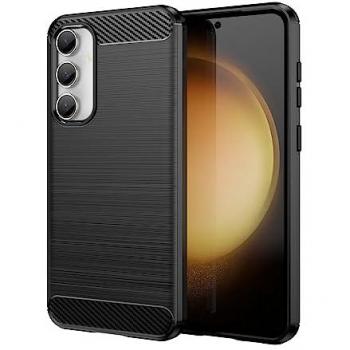 Coque silicone noire avec protection antichoc pour Samsung Galaxy S23 FE 5G