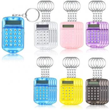 Llavero de Calculadora Colorida para Niños