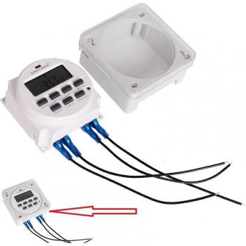 Minuterie électronique LCD 5V avec intervalle de 1 seconde