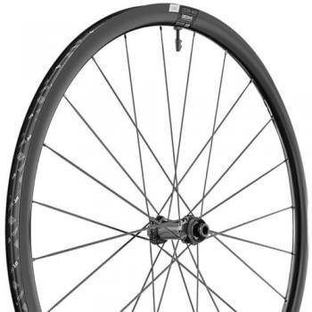 DT Swiss ER‑1600 Spline 30 DB Disc Tubeless Front Wheel (12×100 mm) – Black Unisex