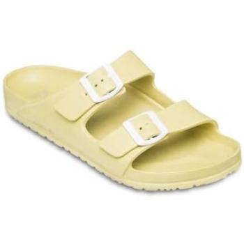 Quiksilver Embark Khaki Slip‑on Slides (Men, EU 43)