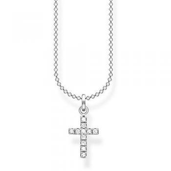 Thomas Sabo Kreuz Halskette Pavé