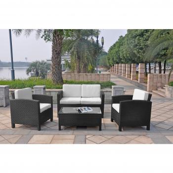 Rattan Garden Lounge Set XINRO – 13‑teiliges Komplettset