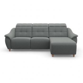 Ecksofa »Boston« in L-Form, Kopfteilverstellung, von Home affaire