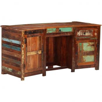 Scrivania in Legno Massello di Recupero 170x70x76 cm