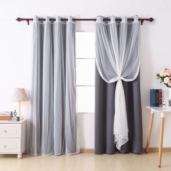 Tende Grigio Scuro Isolanti per Casa Moderna