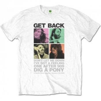 Beatles 3‑Row Cotton Tee – XL (Unisex)