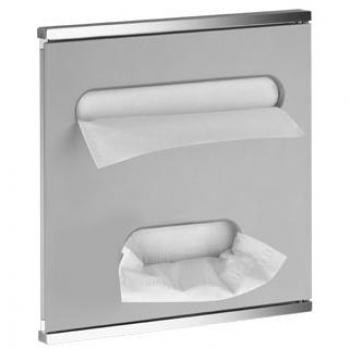 Lavabo Keuco 326×325×143 mm con Tope Izquierdo y Dispensador