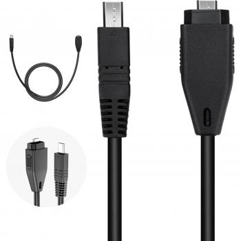 JJC Câble de Connexion 1m pour Télécommande Multi-Compatible