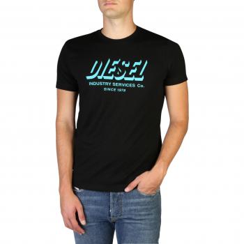 Camiseta negra Diesel para hombre