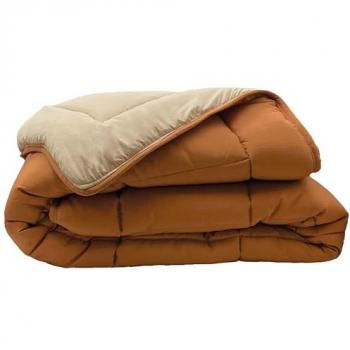 Couette Polyester Cocoon Bicolore Silk-Heat 160x220 cm