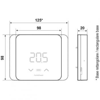 Fantini Cronotermostato WiFi C800WIFIQ